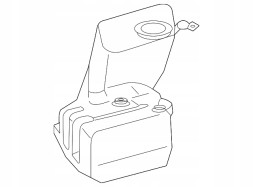 Mercedes-Benz OE A2208690020 Windshield washer reservoir mercedes w215 w220