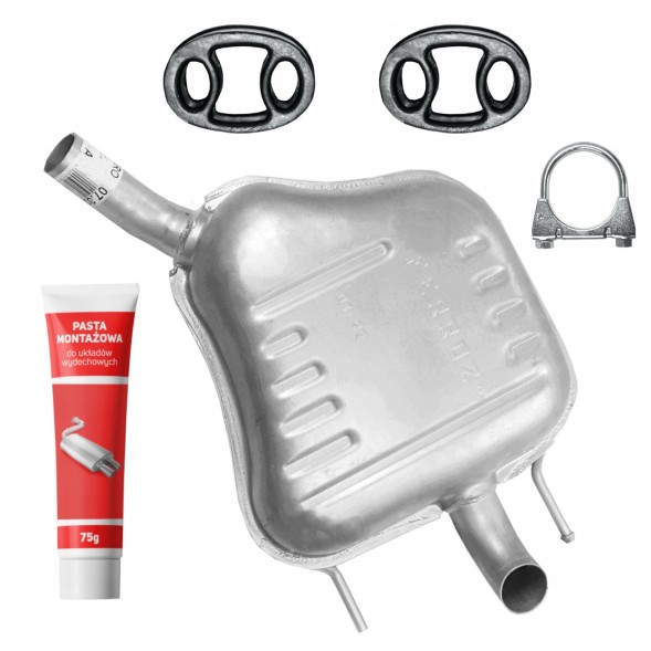 Ferroz ADMT-T8H57 Final silencer opel vectra c 1.6 1.8 htb sedan