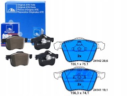 ATE 58890967 ATE Ate13.0460-7188.2 brake pads volvo front xc90 2,4 + driver assistant #33