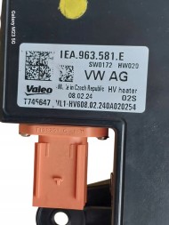 Valeo 1EA.963.581.E Electric heater valeo 1ea.963.581.E original new