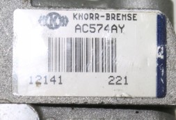 Knorr-Bremse AC574AY Transmitter valve m22x1,5 with speaker port 4 - m16x1,5 knorr ac574ay