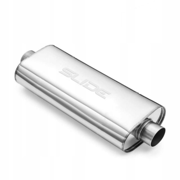 Slide TW-TL-657 Center silencer 57mm slide 304ss 550mm