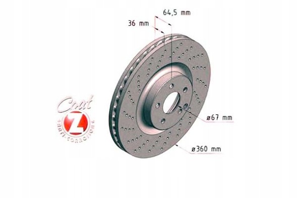 Zimmermann  Zimmermann 400.3625.20 brake disc 400.3625.20