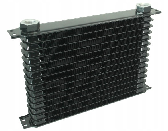 Wobo CH1503 Oil cooler universal 300x215x50 trust black m22x1,5 15 rows