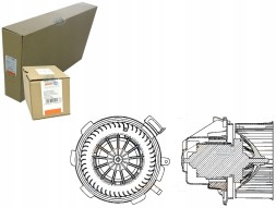 Behr Hella Service 85904342 BRH Brh8ew 351 034-061 blower mercedes sprinter 3,5- + driver assistant #33