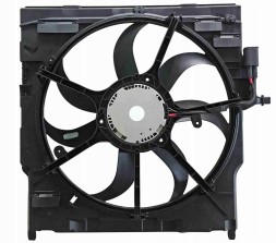 Polcar 17427616103 Bmw x6 e71 2008-2014 radiator fan 3.0 d, 3.0 r6 t