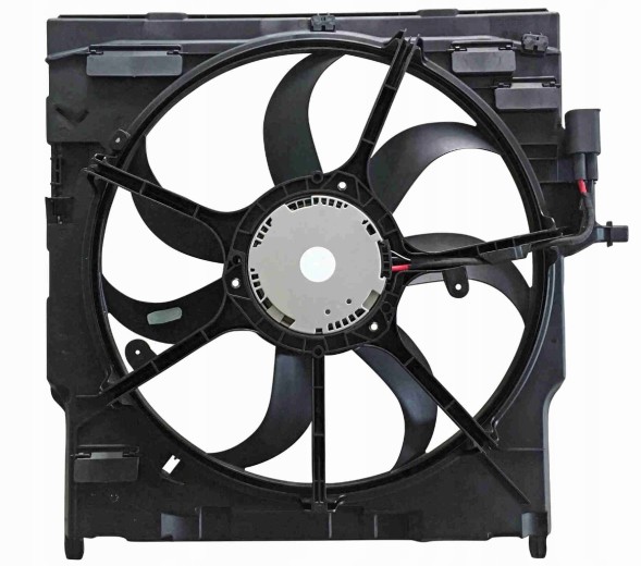 Polcar 17427616103 Bmw x6 e71 2008-2014 radiator fan 3.0 d, 3.0 r6 t