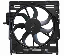 Polcar 17427616103 Bmw x6 e71 2008-2014 radiator fan 3.0 d, 3.0 r6 t