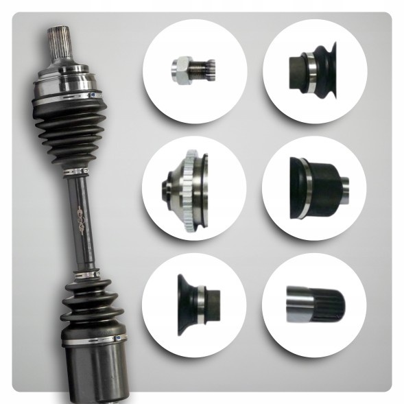 BRV B1633 Half axle left mercedes glb (x247) amg glb 35 4-matic automatic new