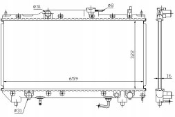 Nissens NIS64782A(iMOTO) Engine cooler toyota avensis 1.6/1.8 09.97-10 + driver's essential #37