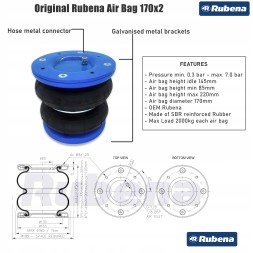 Rubena  Airbags for mercedes-benz sprinter 2006-2026 independent system