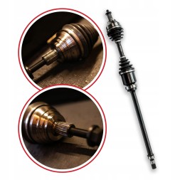 BRV  Half axle right ford focus ii st 2.5 2005 - > new