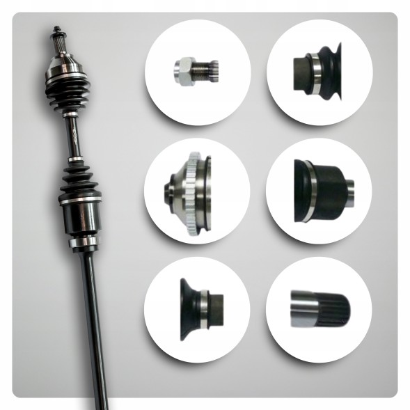 BRV  Half axle right ford focus ii st 2.5 2005 - > new