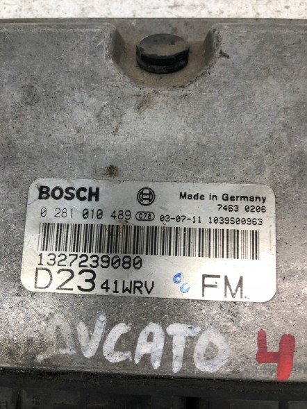 CHINA  Engine computer fca 1327239080 0281010489