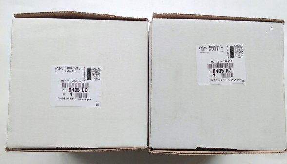 Citroen OE  Set of 2x oe wiper motor left and right front citroen c5 iii 6405lc