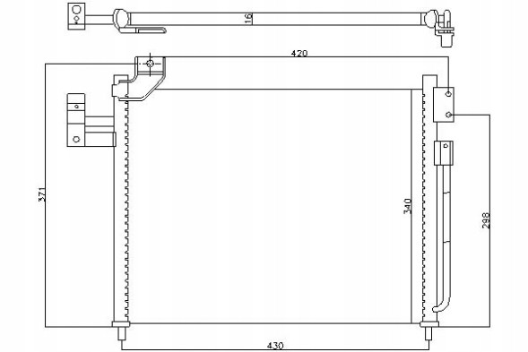 Nissens 86220337 NIS Nis94760 air conditioning cooler mazda premacy 2.0d + driver assistant #33