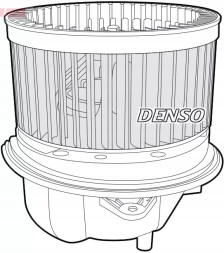 Denso DEA10051 Blower ford focus i (98-05), nebula iii (00-07)