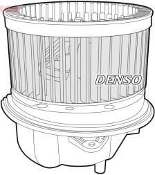 Denso DEA10051 Blower ford focus i (98-05), nebula iii (00-07)