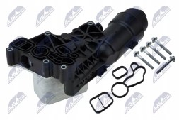 NTY CCL-BM-077 Oil cooler with filter bmw f20 f21 f45 f46 f48 f39 1.2-2.0 2013-