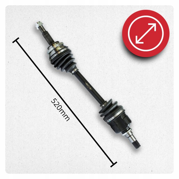 BRV  Shaft half left toyota corolla (e12) 1.4 vvt-i manual new