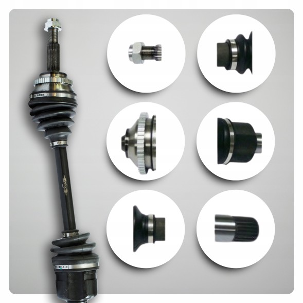 BRV  Shaft half left toyota corolla (e12) 1.4 vvt-i manual new