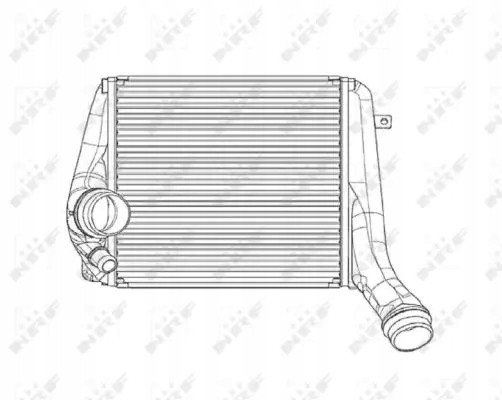 NRF  Intercooler air cooler 30184 nrf porsche