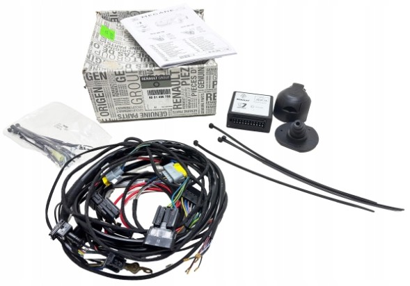 Renault OE 8201406798 Oryg towing hook harness 7 - pin renault megane iii