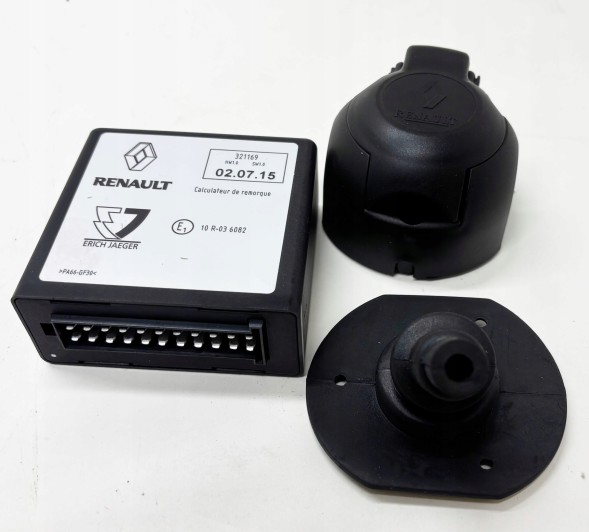 Renault OE 8201406798 Oryg towing hook harness 7 - pin renault megane iii