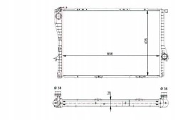 NRF NRF55321(EXT) Nrf cooler bmw e38 39 nrf