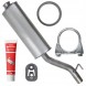 Ferroz FRZ-T8U45P0Q2H1Q8G2 Center silencer mercedes clk200 clk230 c208 97 - 03 2.0 2.3 coupe freebie