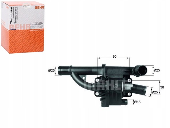 Behr BEHTH 40 83(EXT) Behr thermostat citroen peugeot behr