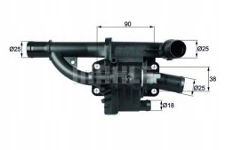 Behr BEHTH 40 83(EXT) Behr thermostat citroen peugeot behr