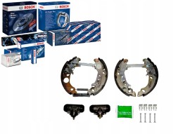 Bosch  Brake shoes fiat panda 1,1-1,2 1,3 d 03-09 k + collision assistant #34