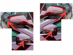 WOLLER Flashers dynamic left right in mirrors for clc sport coupe e coupe w207
