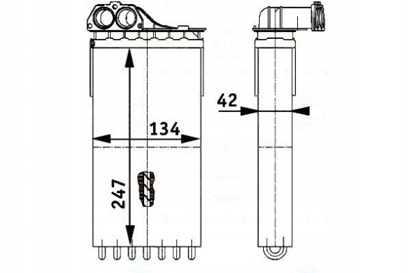 Behr Hella Service 8FH 351 312-131/BRH Behr hella heater 6448k0 6448ko 169011n pea62 + driver assistant #28