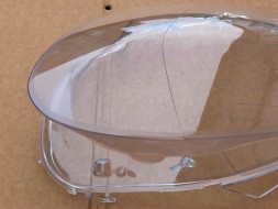 WOLLER L.169/411. Glass lampshade right front for mercedes r-class w251 2005-08 beforelift