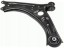 Lemforder LMI38182 Control arm front left vw caddy iii mk3 1.2-2.0 04-15 iv mk4 1.0-2.0 15-20
