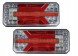 CHINA 66052 LAMPY TYLNE LEDOWCA Led combined led rear lamps 12-24v 5 functions dynamic steering set.