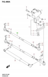 Suzuki OE 48831-78R10 Suzuki jimny 2018 - main steering rod