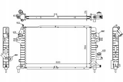 Nissens  Engine cooler opel astra h astra h classic as + driver's essential #37