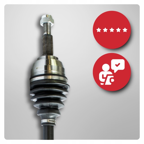 BRV  Half axle left right nissan pathfinder iii (r51) 2.5 dci 3.0 dci 4wd new