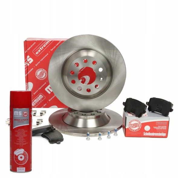 Master-Sport Germany 201201590P Brake discs + pads rear 201201590