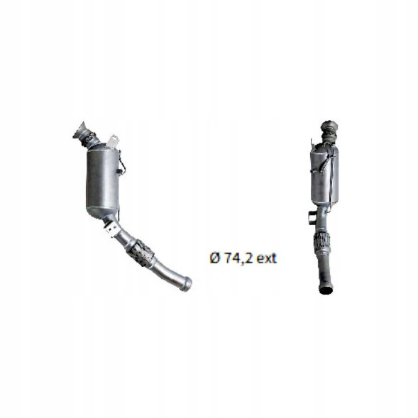 AS FD5190 Dpf particulate filter - mercedes marco polo camper class v vito -2.2cdi