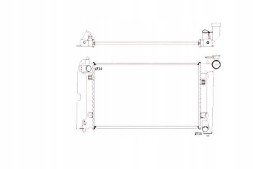 NRF  Toyota water cooler avensis, corolla 02- nrf + driver's essential #37