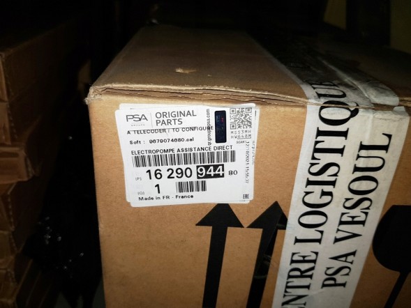 Peugeot OE 1629094480 Electric power assist pump peugeot 508 2.0hdi - 1629094480