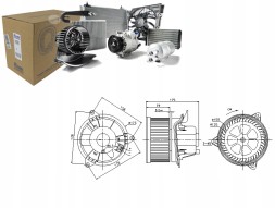 Nissens 108793365 NIS Nis87122 ford blower + driver assistant #33