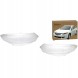 Mertt MRT-2033031 Lampshade right left reflector glass lamp honda accord viii 2008-2011 set