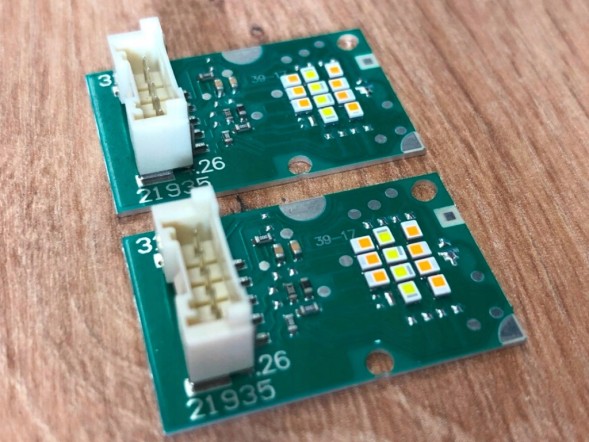 WOLLER H.169/196/9.+H.169/196/9. Led tiles headlight front drl daytime driving 5pin 11led for gls x167 19-23