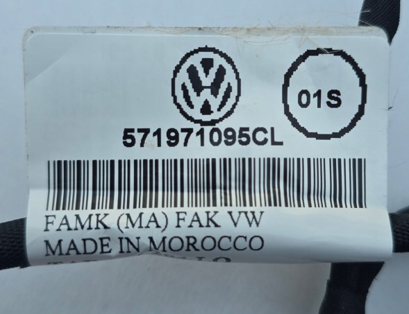 Volkswagen OE 571971095CL Vw tiguan iii 6pdc harness + camera + radar + led front bumper 571971095cl