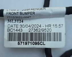 Volkswagen OE 571971095CL Vw tiguan iii 6pdc harness + camera + radar + led front bumper 571971095cl